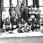 Vítězství v historicky nejdelším ročníku 1.NL (44 utkání)  znamenalo druhý postup do extraligy. Ležící vepředu Braniš, ve dřepu zleva I.Bičík, L.Bičík,Pavelka,Stehno, Jinoch; stojící opět zleva trenér Zdeněk Malý, Smrčka, Šutka, Kopecký,Tomášek, Barda, Miller, trenér Pospíšil a Linha 